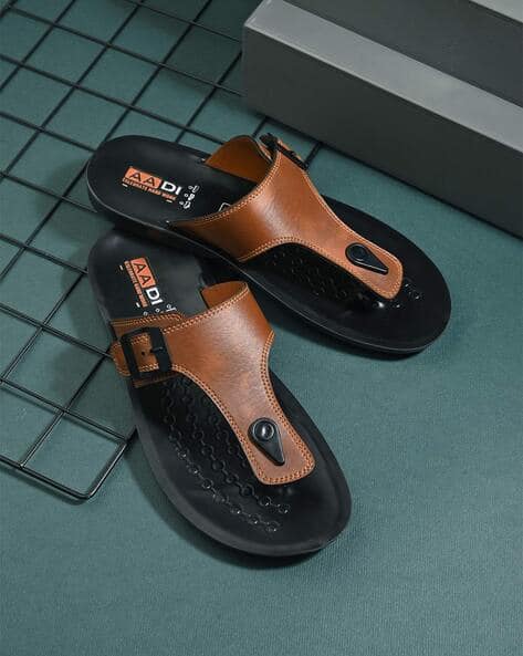 aadi Men Thong-Style Flip-Flops