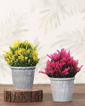 foliyaj Set of 2 Artificial Plants with Pots-picture-11