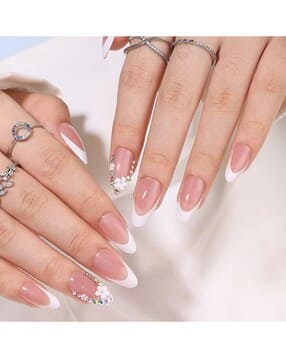pink truck Set of 24 Artificial Reusable Nails -picture-22