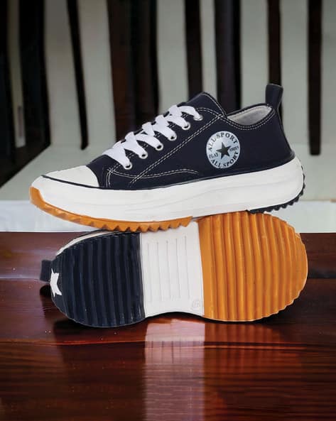 aadi Men Lace-Up Round-Toe Shoes