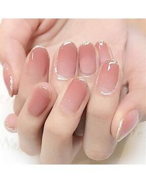 pink truck Set of 24 Artificial Reusable Nails -picture-40