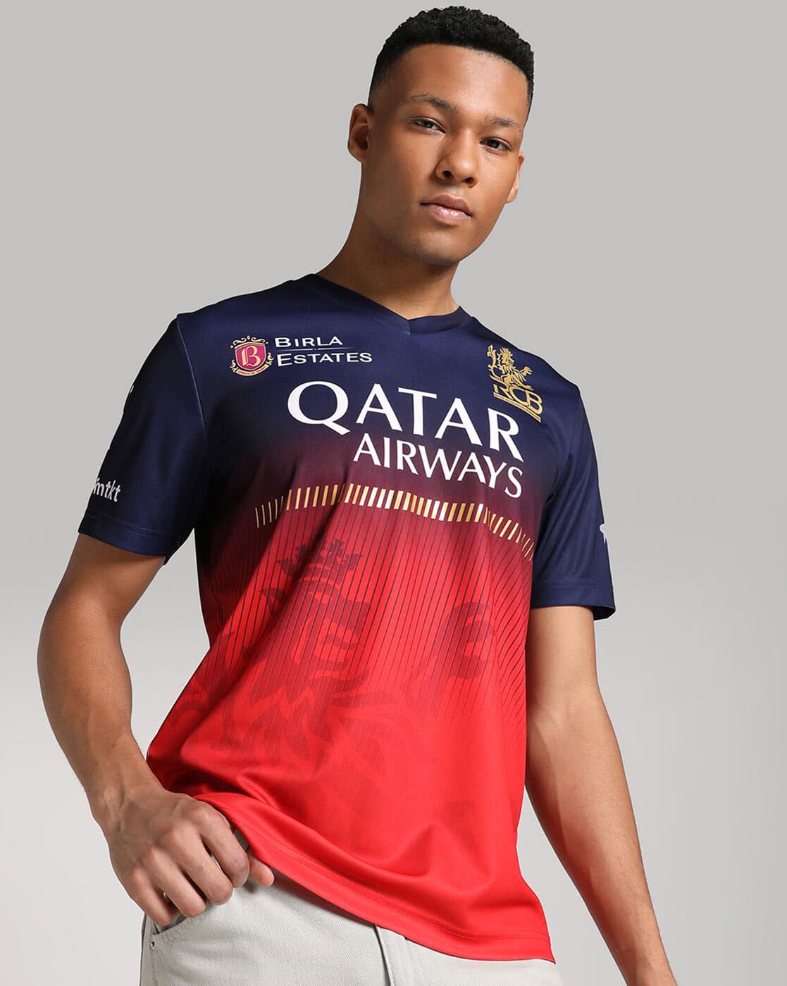 Buy Navy-Flame Scarlet Tshirts for Men by PUMA Online | Ajio.com
