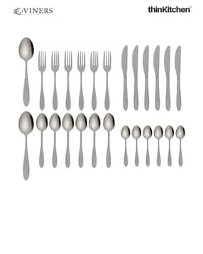 Stainless Steel 26 Piece Cutlery Set   -image-22