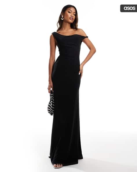 Buy Black Dresses for Women by ASOS DESIGN Online | Ajio.com