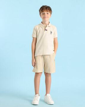 u.s. polo assn. Boys Graphic Print Regular Fit Polo T-Shirt-picture-46