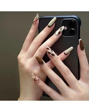pink truck Set of 24 Artificial Reusable Nails -picture-24