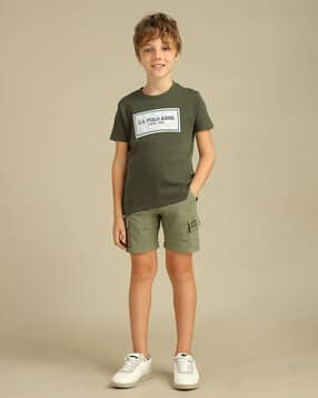 u.s. polo assn. Boys Graphic Print Regular Fit Round-Neck T-Shirt-picture-42