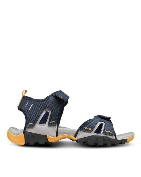 ASIAN Men Double-Strap Sandals with Velcro Fastening