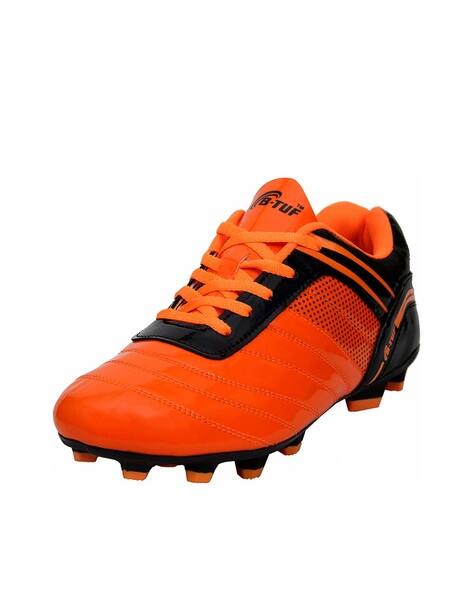 B Tuf Men Lightweight TPU Stud Sports Football Shoes