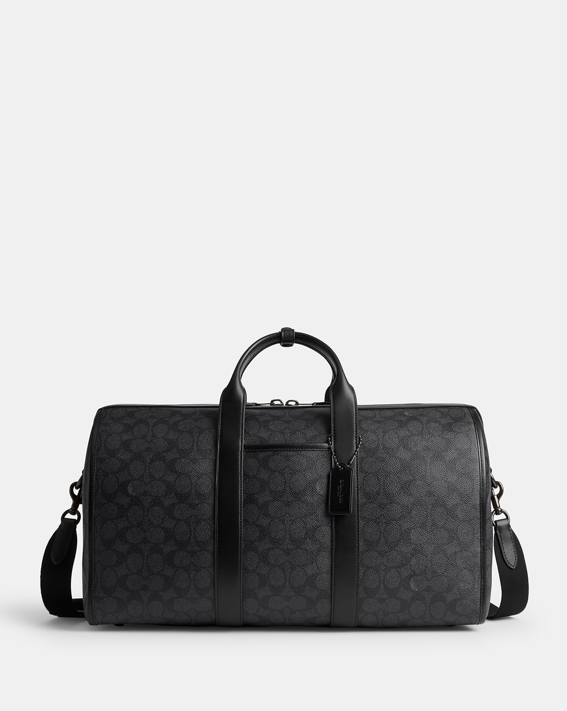【希少】OLD COACH Dulles Bag leather black COACH（コーチ） オールドコーチ ヴィンテージ USA製 9085 ダッフル