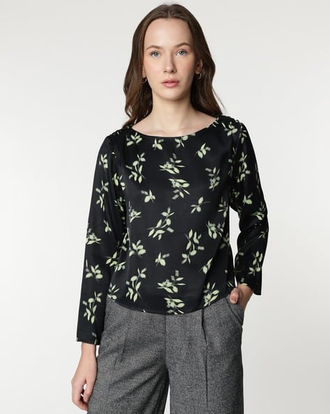 Marks & Spencer Pure Viscose Floral Printed Blouse