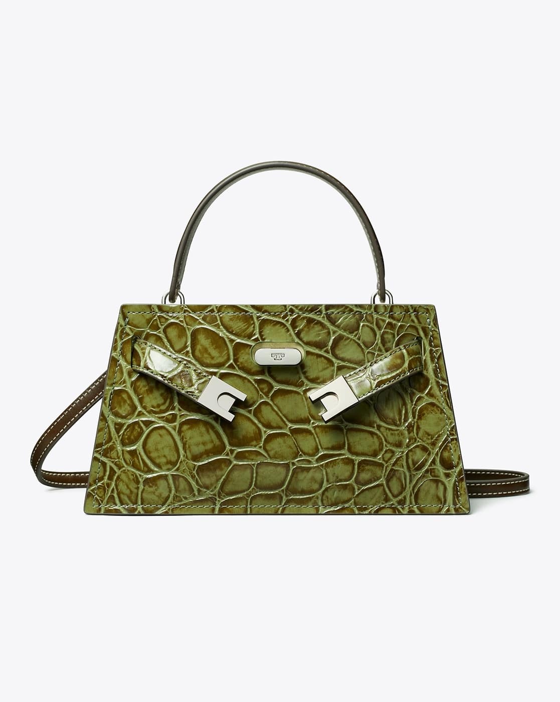 Buy Tory Burch Croc-Embossed Small Petite Lee Radziwill Sling Bag