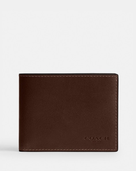 Buy Coach Slim Billfold Wallet Brown Color Men AJIO LUXE