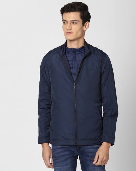 PETER ENGLAND Men Regular Fit Zip-Front Jacket