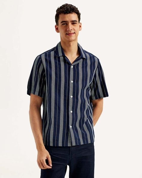LEVI'S Men Striped Relaxed Fit Shirt