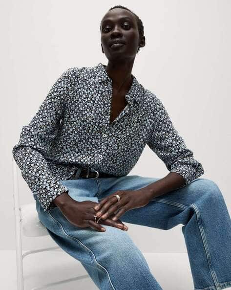 Buy Blue Shirts for Women by Marks Spencer Online