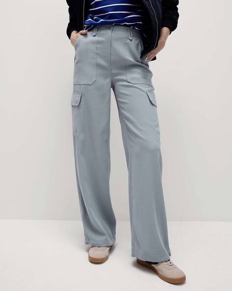 Cargo Wide Leg Trousers