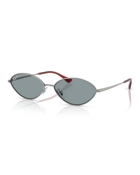 Buy Ray-Ban Unisex Polarized Oval Sunglasses-0RB3757004/2V56