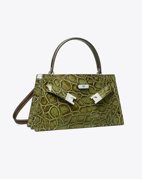 Buy Tory Burch Croc-Embossed Small Petite Lee Radziwill Sling Bag