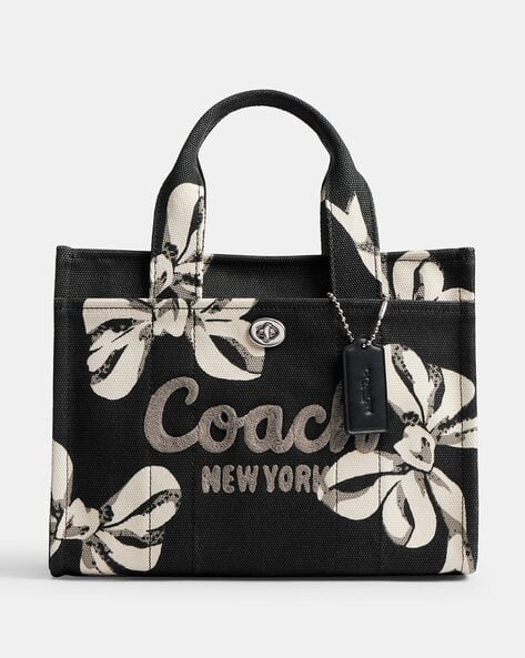 Bow Print Cargo Tote Bag