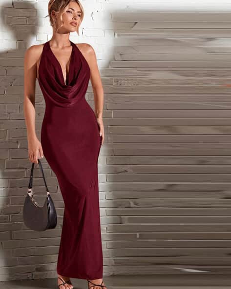 open lace back dress Wine And Dine Bodycon Mini Dress