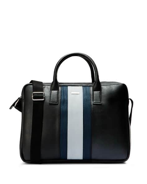 Men Leather Laptop Briefcase