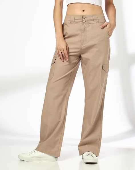 Buy Brown Trousers Pants for Women by RIO Online