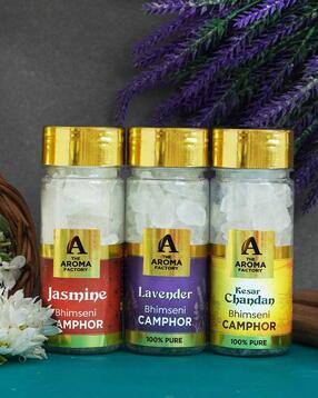 Set of 3 Pure Bhimseni Camphor Bottles-image-42