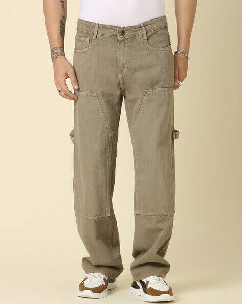 CINOCCI Men Flexi Waist Full Length Jeans