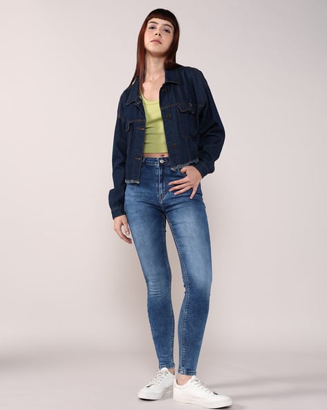 Lee Cooper Women Lightly Washed Super Skinny Fit Jeans