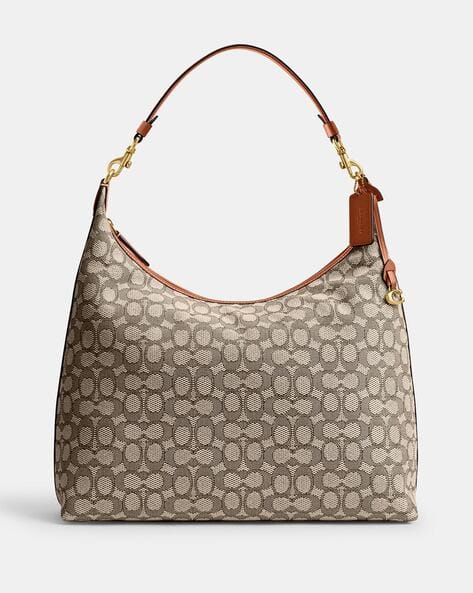 Signature Canvas Coach Outlet Brown Coach Hobo Bag Signature
