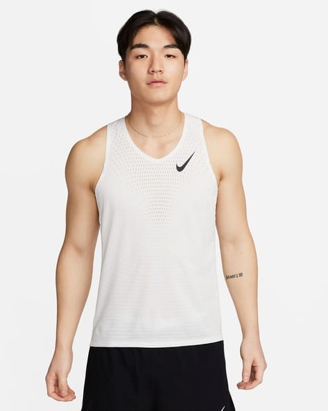 Men Aroswft Singlet Regular Fit Crew-Neck T-Shirt