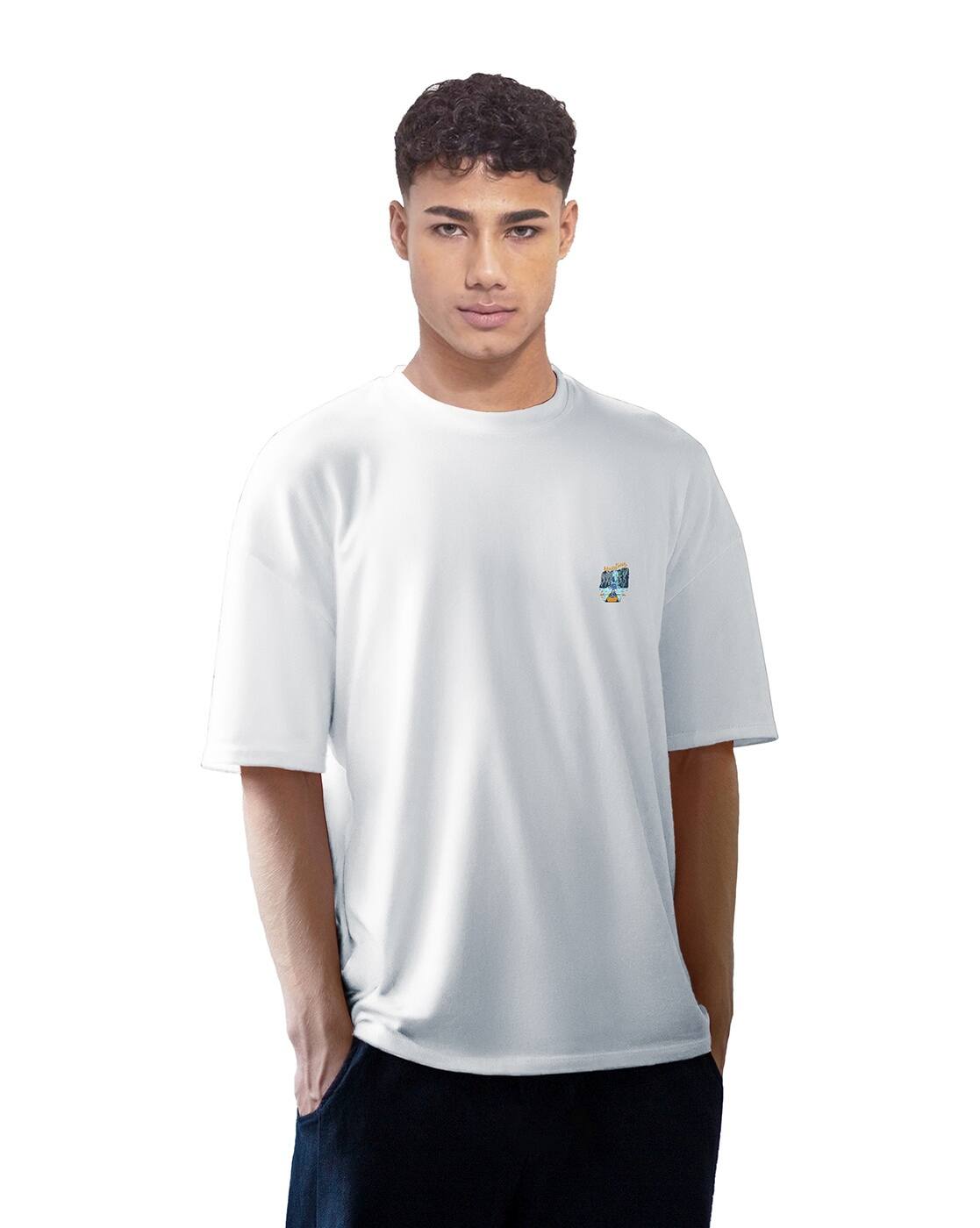 Buy BuyThatTrendz Men Oversized T-shirt Online | Ajio.com
