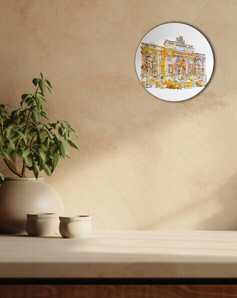 THE QUIRKY HOME Italian Landmark Ceramic Wall Plate
