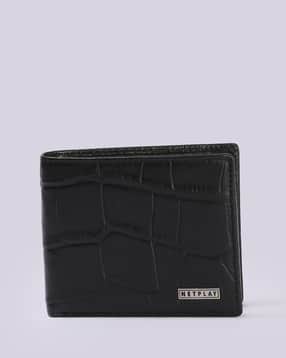 netplay Men Croc-Embossed Leather Bi-Fold Wallet-picture-13