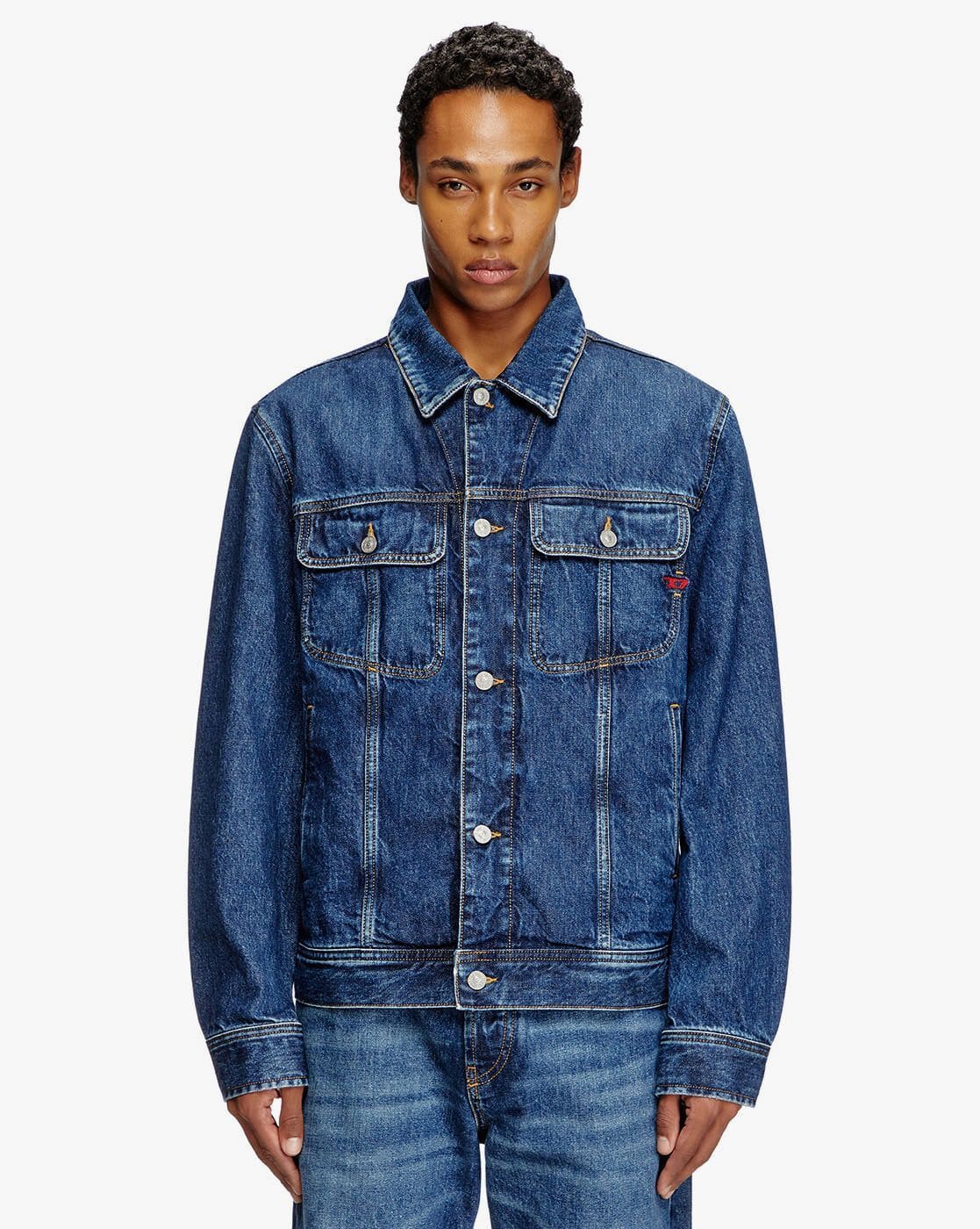 Buy Blue Jackets & Coats for Men by DIESEL Online | Ajio.com
