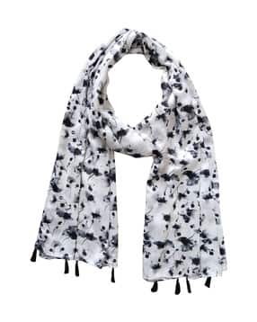 jvnine Women Viscose Floral Scarf-picture-40