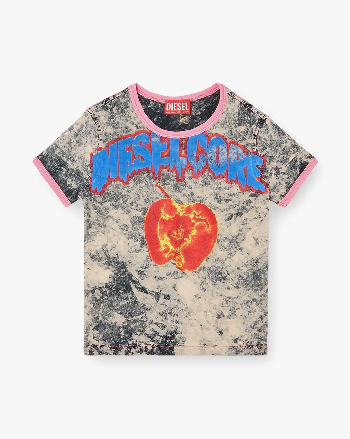 Buy DIESEL T-Uncuties-Short-Q1 Relaxed Fit Crew-Neck T-Shirt