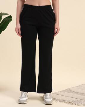 leewan Women Striped Straight Track Pants-picture-31