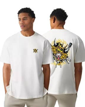 Buy White Tshirts for Men by BuyThatTrendz Online | Ajio.com