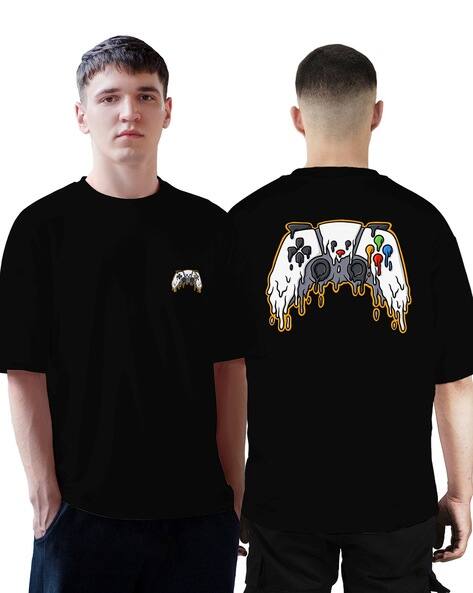 BuyThatTrendz Men Graphic Oversized Fit T-shirt