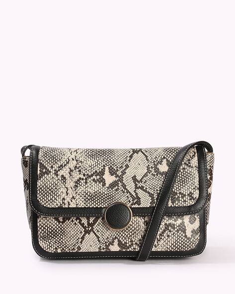 FIG Women Reptilian Pattern Sling Bag