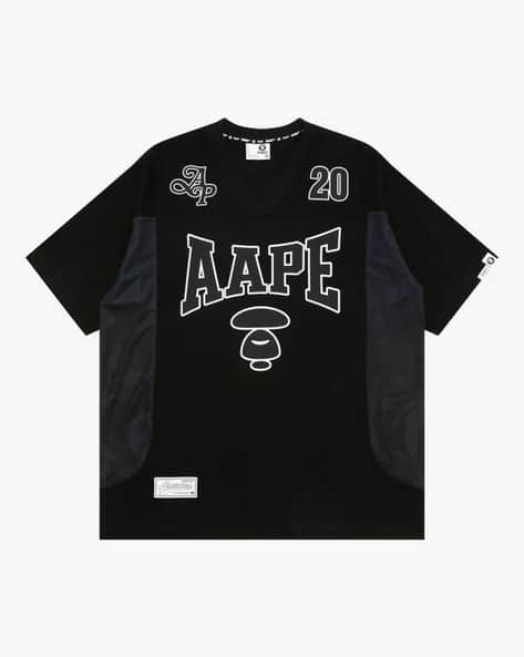 Aape A Bathing Ape T Shirt Mens Basic Camo Moonface Relaxed Fit T