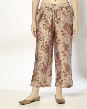 avaasa mix n' match Women Floral Print Regular Fit Pants-picture-32