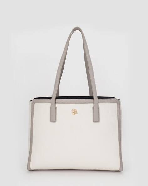 TOMMY HILFIGER Pu Western Tote Bag