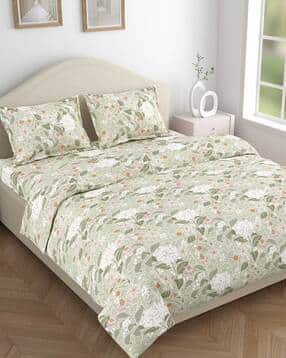 haus & kinder Cotton Bedsheet With 2 Pillow Cover-picture-28