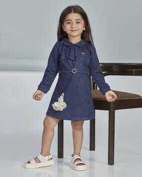 peppermint Girls Applique A-Line Dress-picture-12