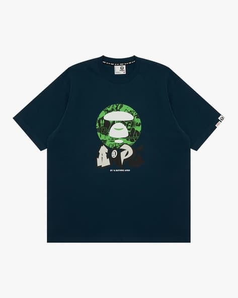 Buy AAPE BY A BATHING APE Graphic Print Main Boxy Fit T-Shirt