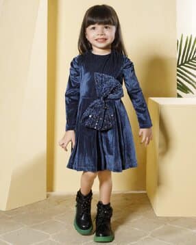 Girls Fit & Flare Dress-image-21