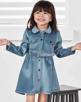 Girls A-Line Dress-image-18